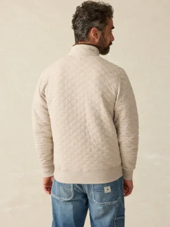Faherty Brand Jackets & Vests*Epic Quilted Fleece Pullover -
