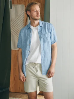 Faherty Brand Shorts*Essential Drawstring Short (6.5" Inseam) -