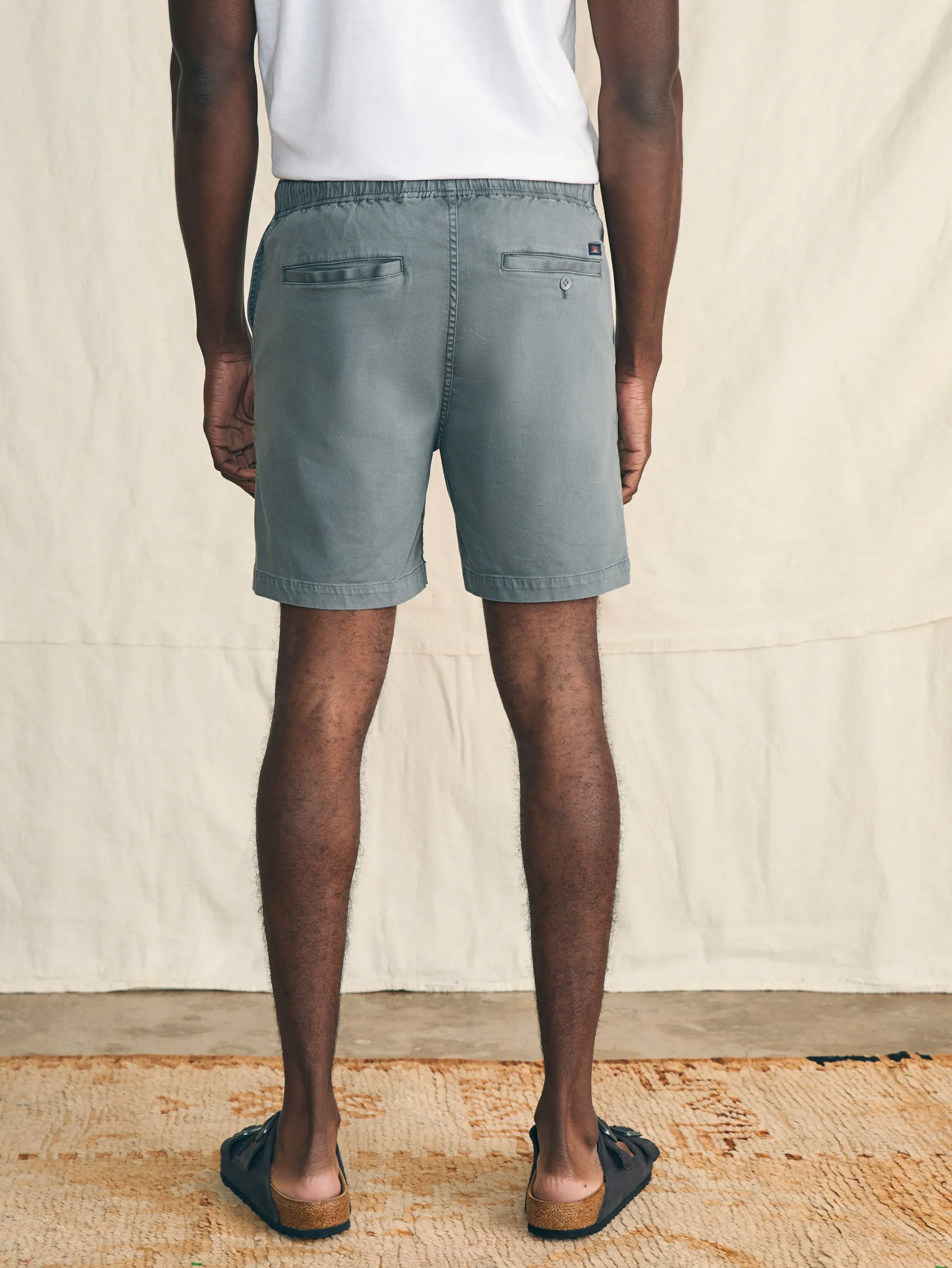 Faherty Brand Shorts*Essential Drawstring Short (6.5" Inseam) -