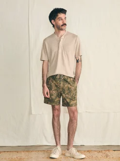 Faherty Brand Shorts*Essential Drawstring Short (6.5" Inseam) -