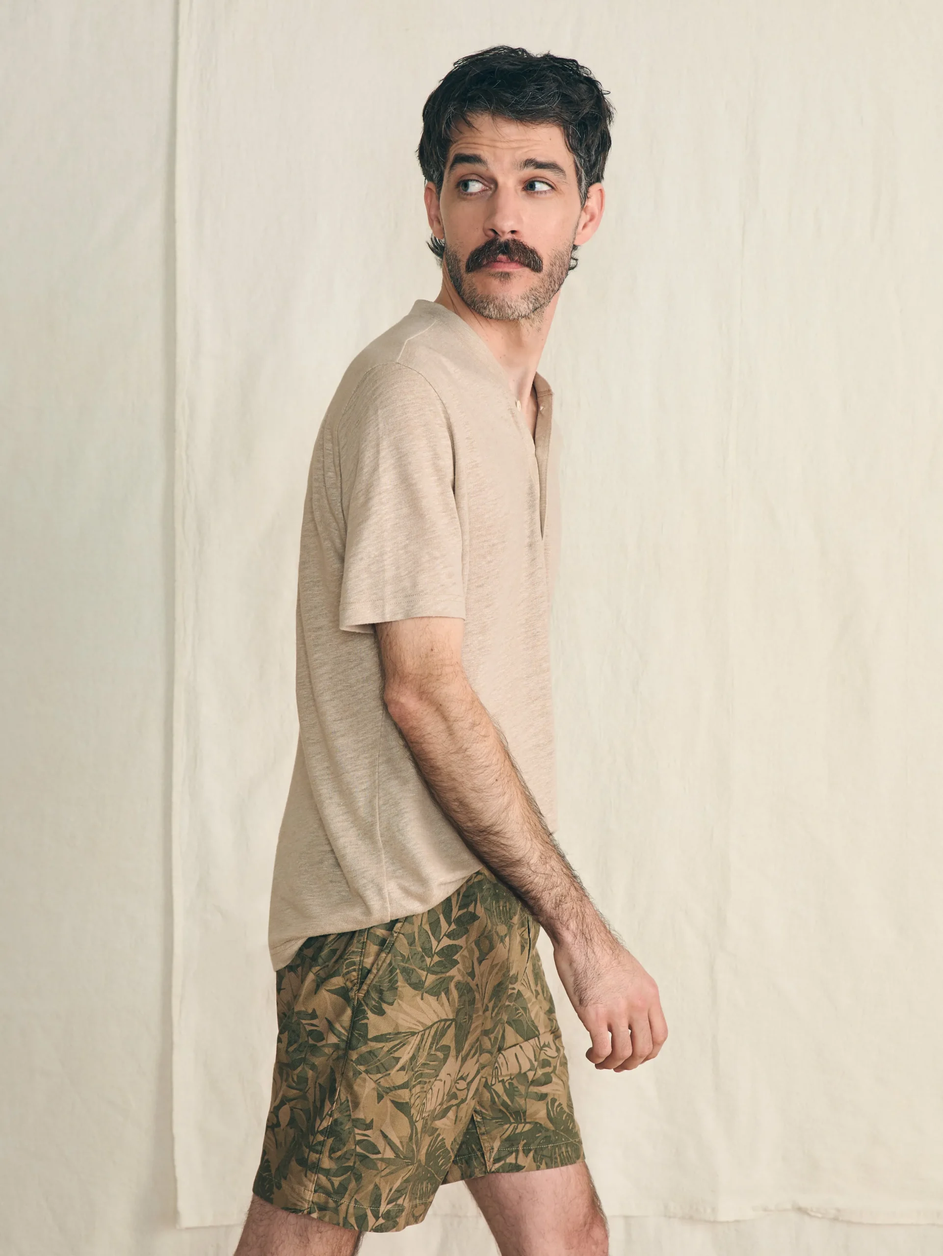 Faherty Brand Shorts*Essential Drawstring Short (6.5" Inseam) -