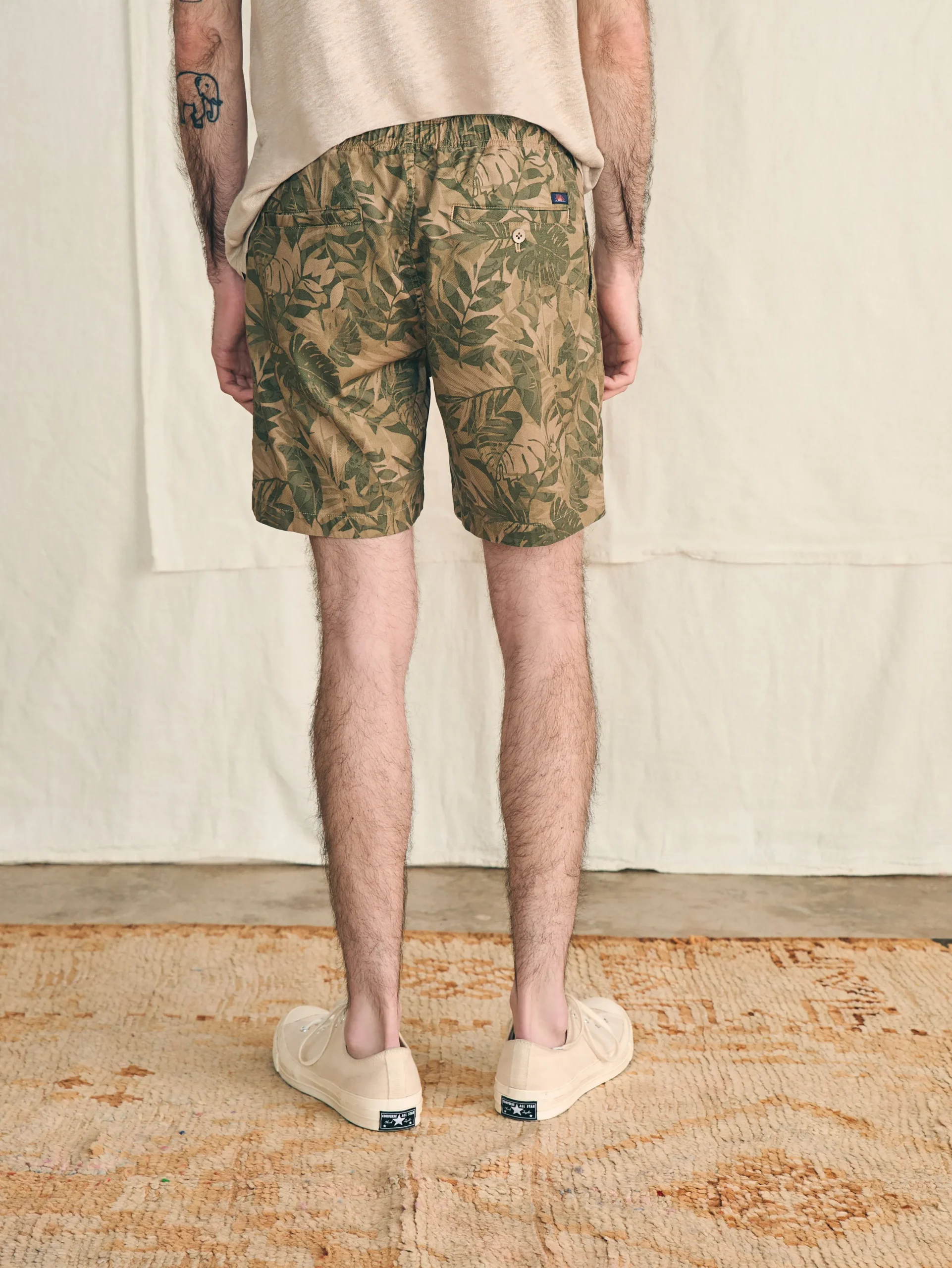 Faherty Brand Shorts*Essential Drawstring Short (6.5" Inseam) -