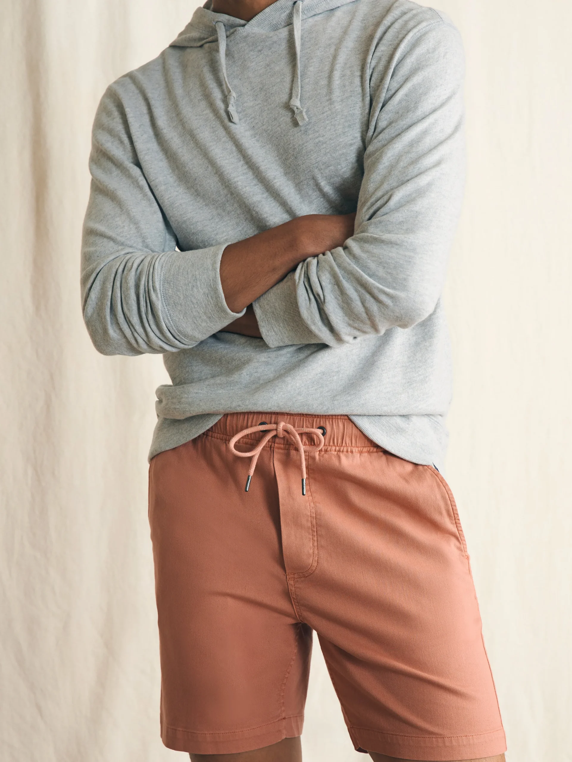 Faherty Brand Shorts*Essential Drawstring Short (6.5" Inseam) -