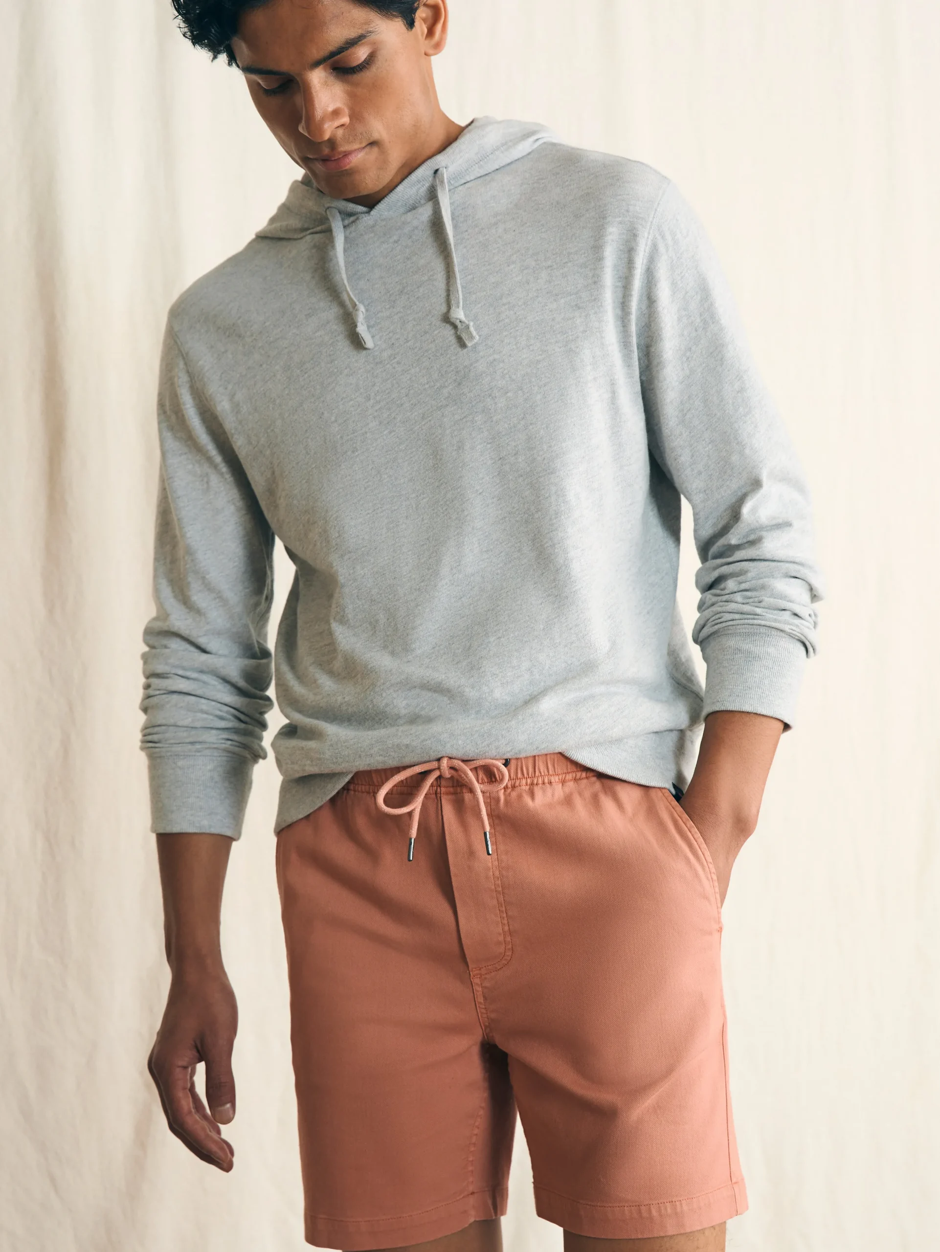 Faherty Brand Shorts*Essential Drawstring Short (6.5" Inseam) -