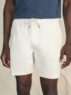 Faherty Brand Shorts*Essential Drawstring Short (6.5" Inseam) -