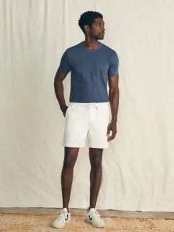 Faherty Brand Shorts*Essential Drawstring Short (6.5