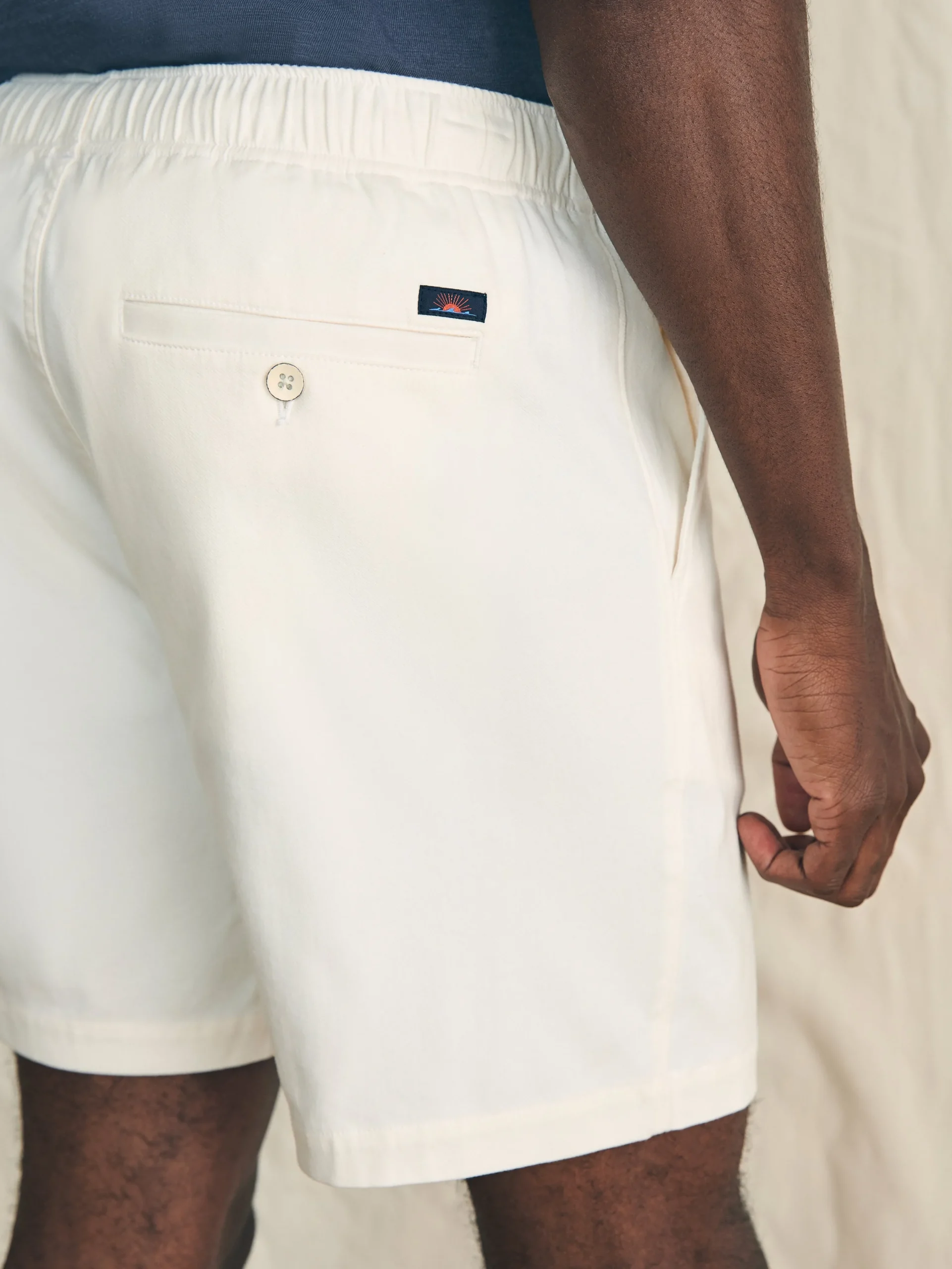 Faherty Brand Shorts*Essential Drawstring Short (6.5" Inseam) -