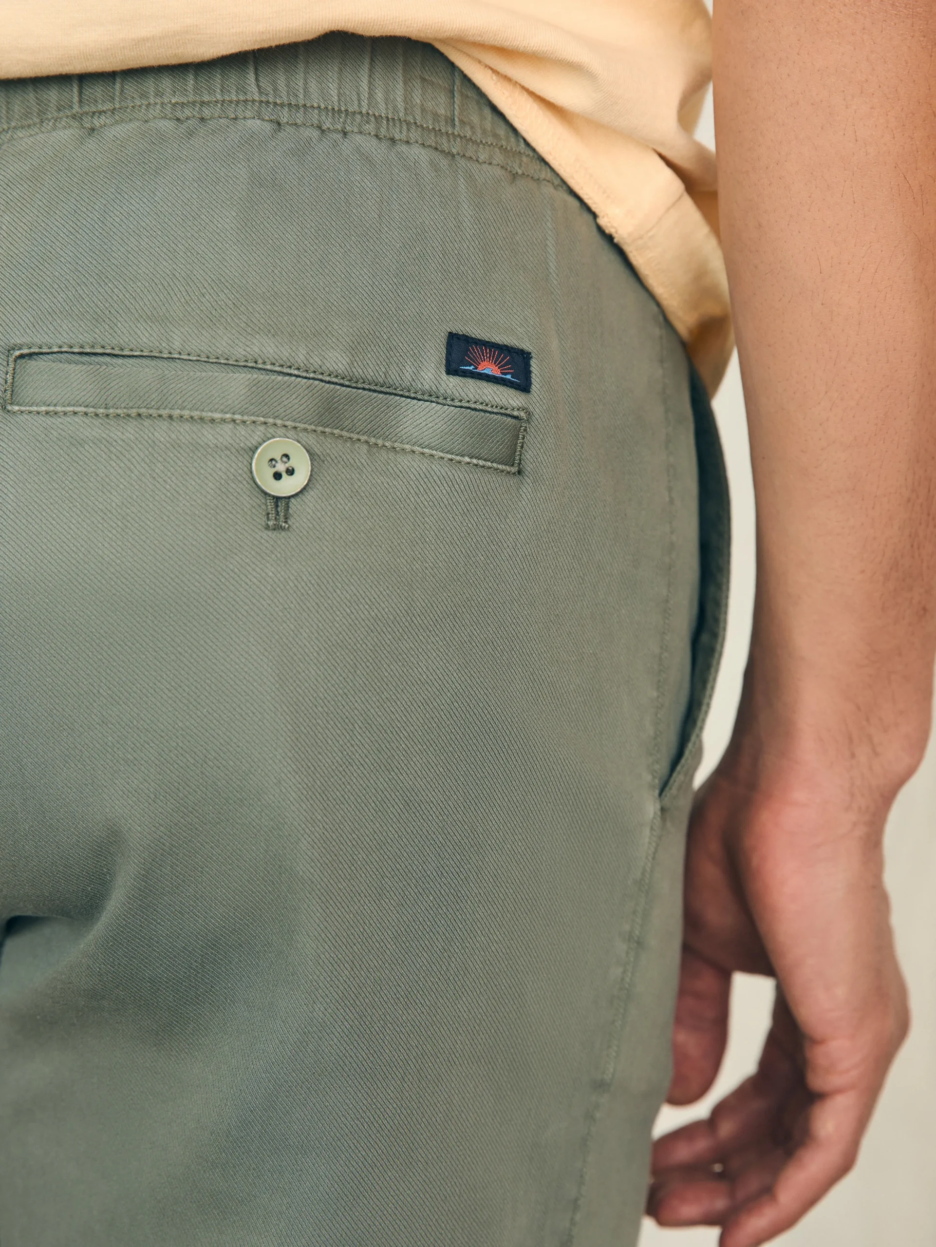 Faherty Brand Shorts*Essential Drawstring Short (6.5" Inseam) -
