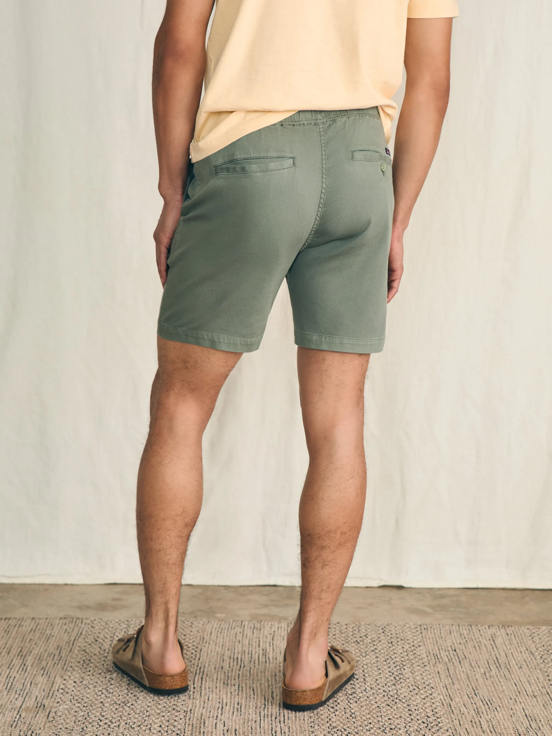 Faherty Brand Shorts*Essential Drawstring Short (6.5" Inseam) -