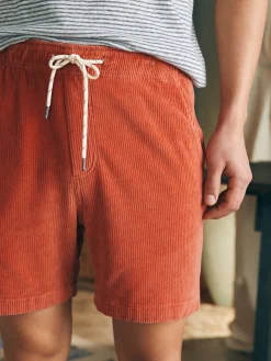 Faherty Brand Shorts*Essential Italian Knit Cord Short (6" Inseam) -