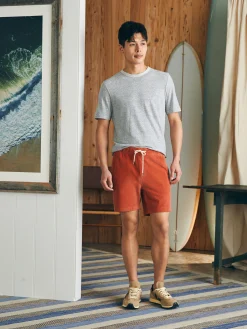 Faherty Brand Shorts*Essential Italian Knit Cord Short (6