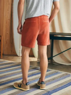 Faherty Brand Shorts*Essential Italian Knit Cord Short (6