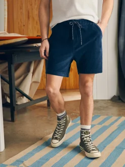Faherty Brand Shorts*Essential Italian Knit Cord Short (6" Inseam) -