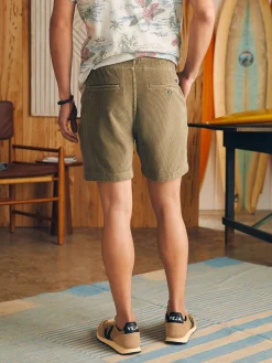 Faherty Brand Shorts*Essential Italian Knit Cord Short (6