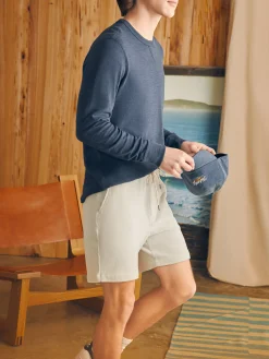 Faherty Brand Shorts*Essential Italian Knit Cord Short (6" Inseam) -