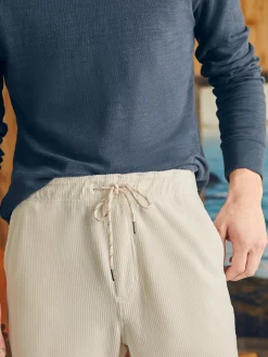 Faherty Brand Shorts*Essential Italian Knit Cord Short (6