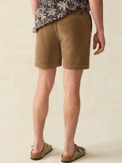 Faherty Brand Shorts*Essential Italian Knit Cord Short (6