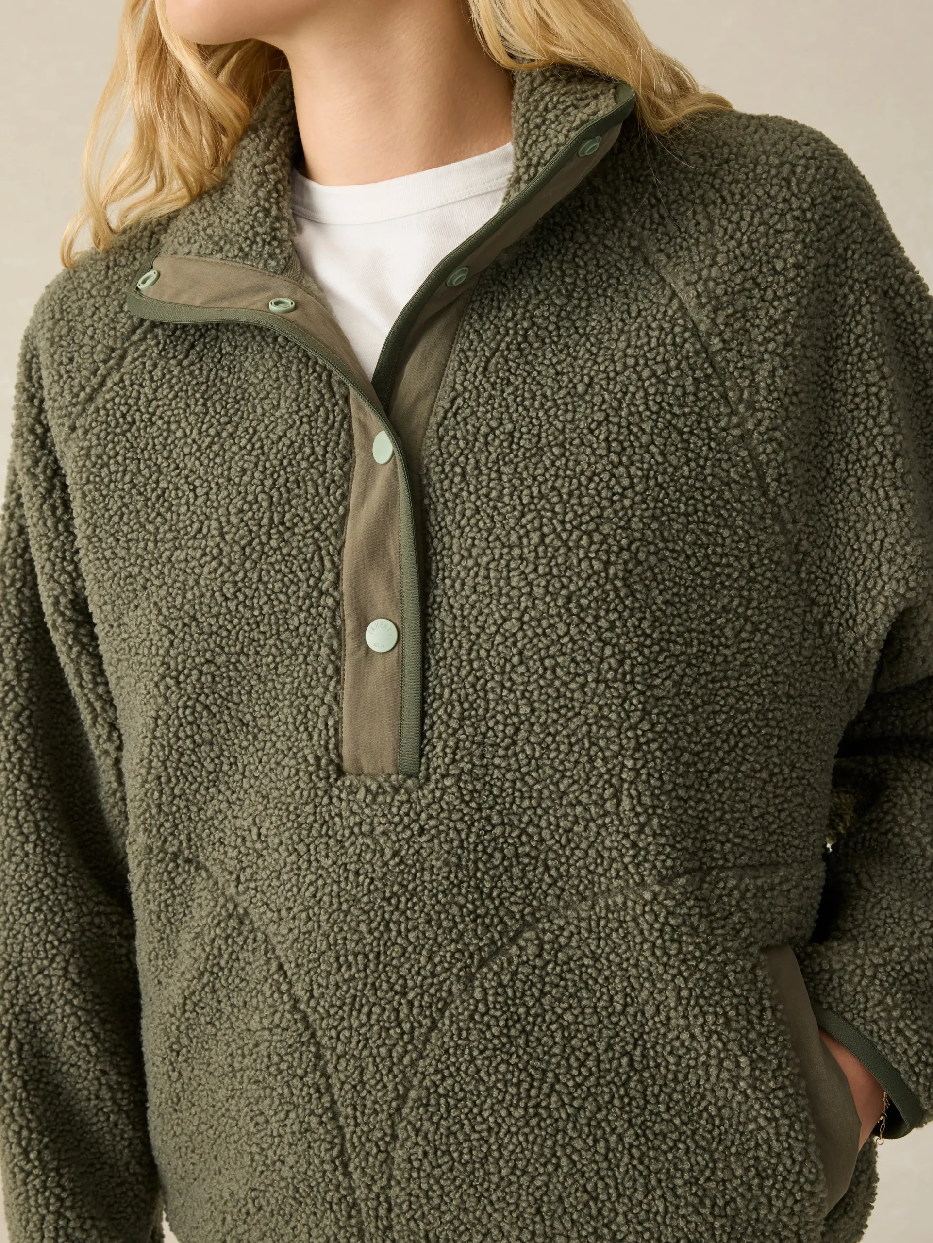 Women Faherty Brand Blazers & Outerwear*Fireside Fleece Popover -
