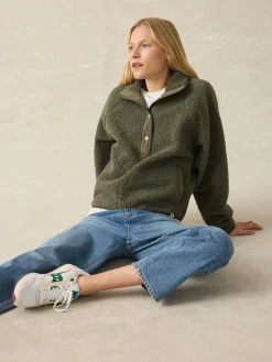 Women Faherty Brand Blazers & Outerwear*Fireside Fleece Popover -