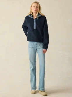 Women Faherty Brand Blazers & Outerwear*Fireside Fleece Popover -