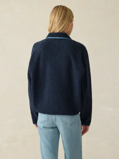 Women Faherty Brand Blazers & Outerwear*Fireside Fleece Popover -