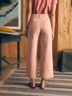 Women Faherty Brand Pants|Jeans*Harbor Crop Jean -