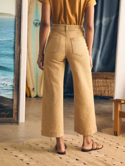 Women Faherty Brand Pants|Jeans*Harbor Crop Jean -