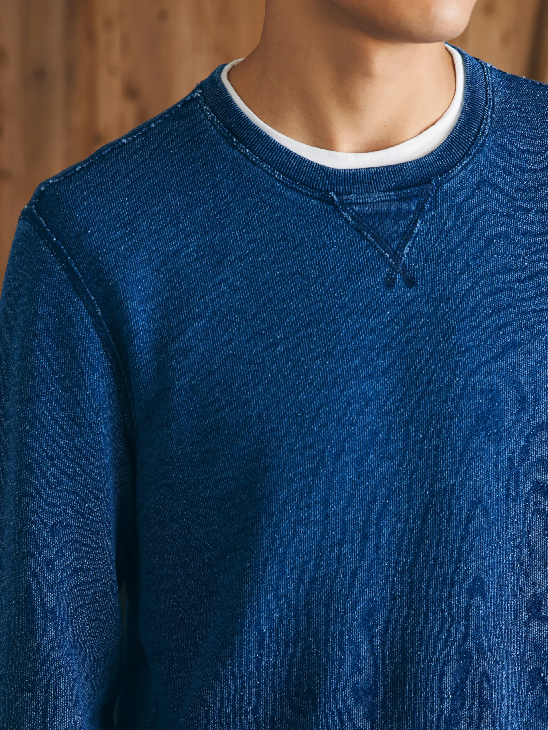 Faherty Brand Hoodies & Sweatshirts*Indigo Crewneck -