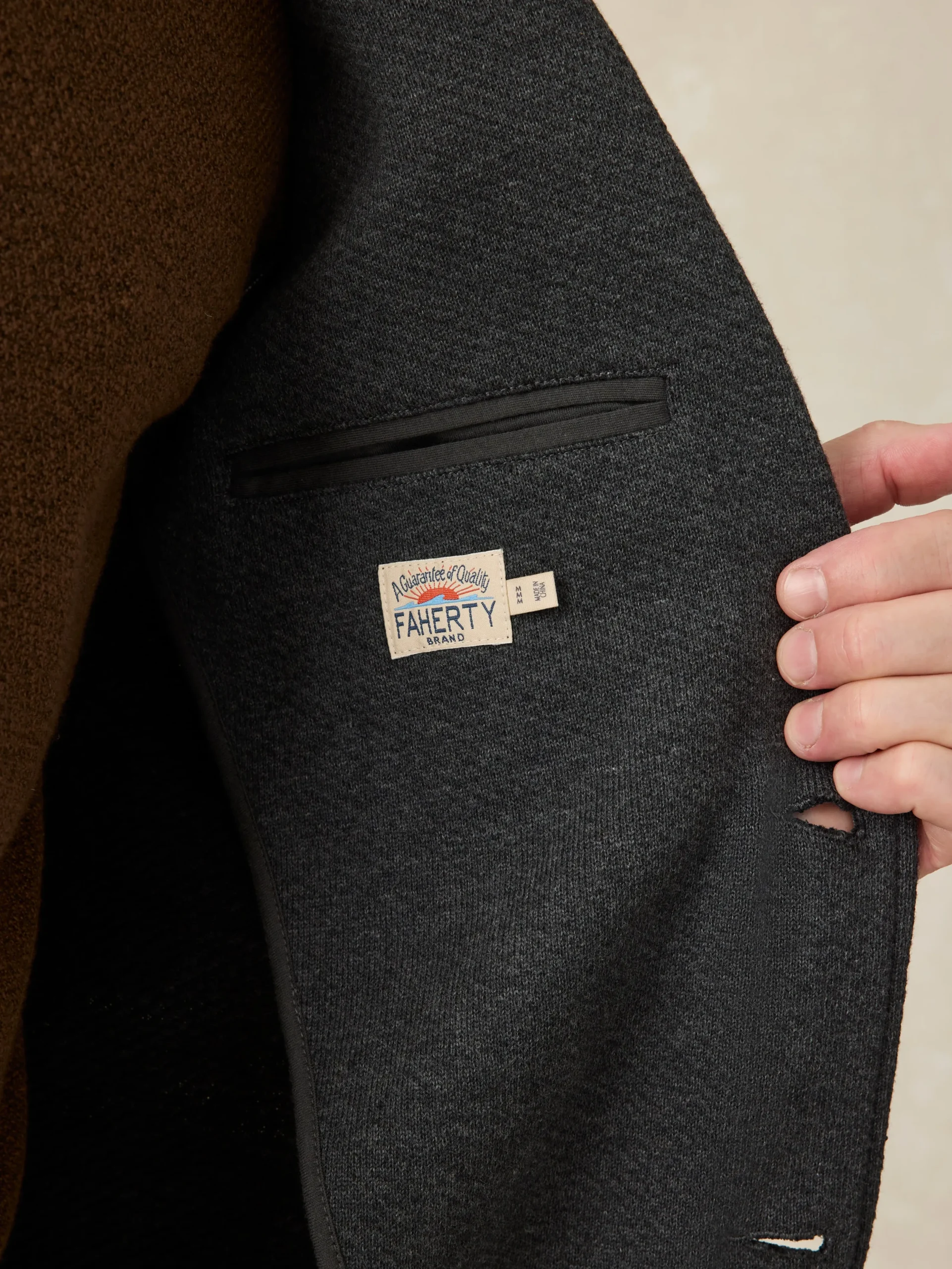 Faherty Brand Blazers*Inlet Knit Blazer -