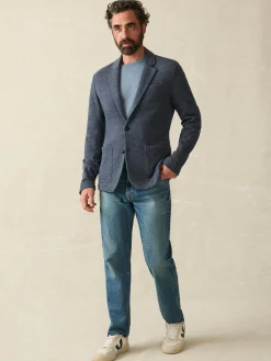 Faherty Brand Blazers*Inlet Knit Blazer -