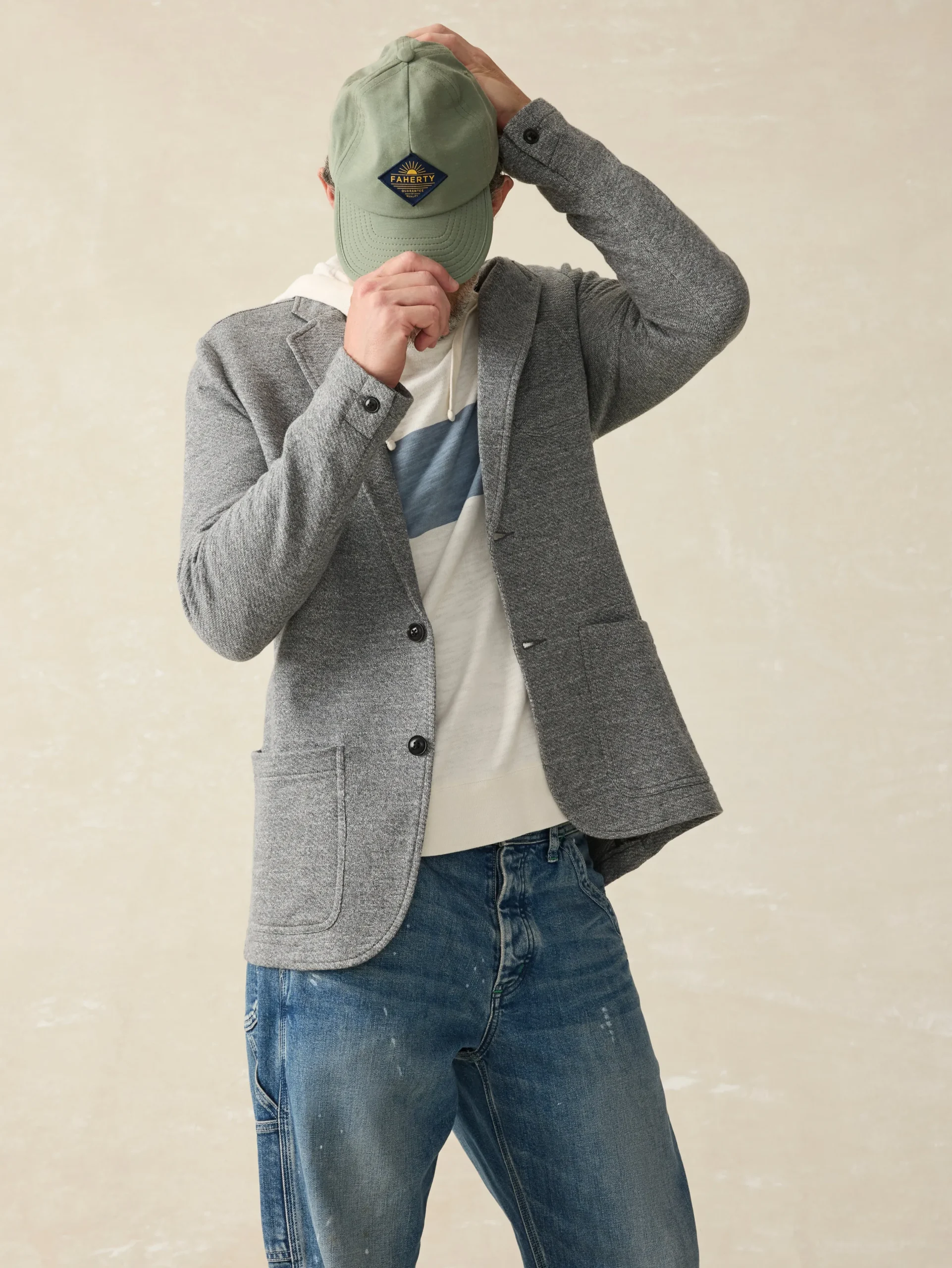 Faherty Brand Blazers*Inlet Knit Blazer -