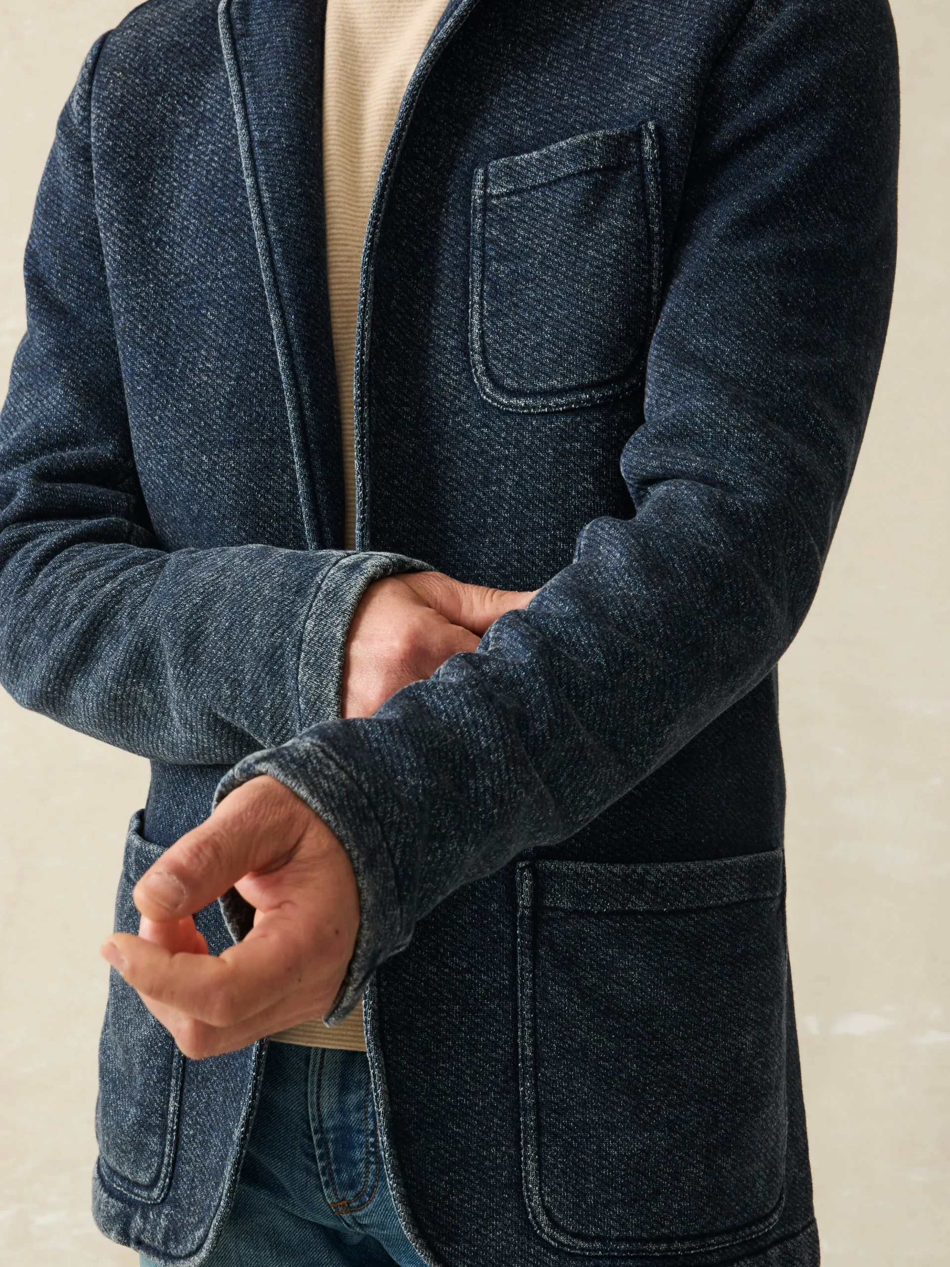 Faherty Brand Blazers*Inlet Knit Blazer -