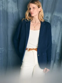 Women Faherty Brand Blazers & Outerwear*Inlet Knit Blazer -