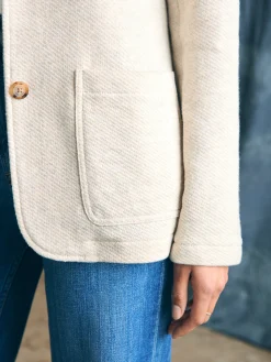 Women Faherty Brand Blazers & Outerwear*Inlet Knit Blazer -