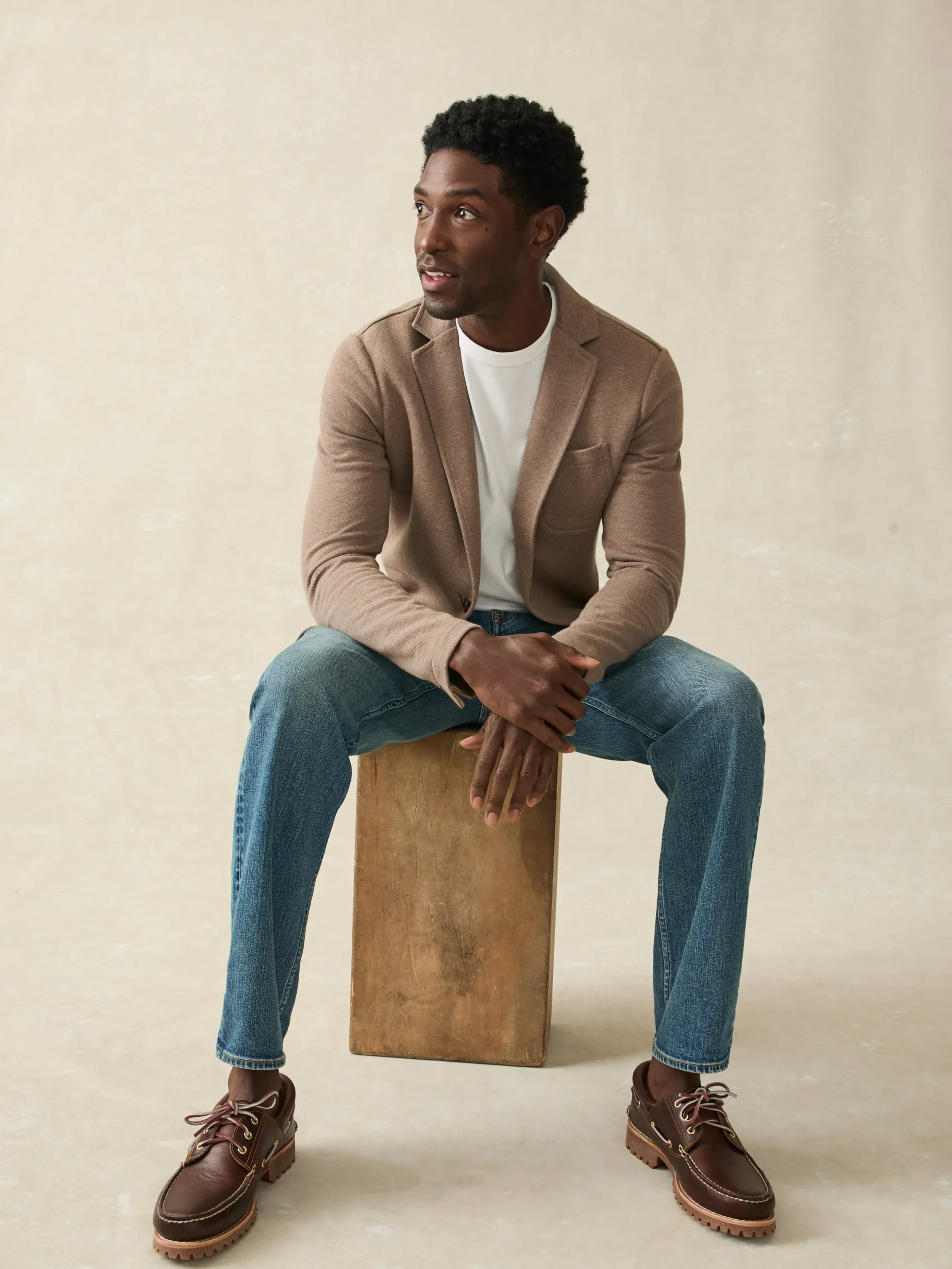 Faherty Brand Blazers*Inlet Knit Blazer -