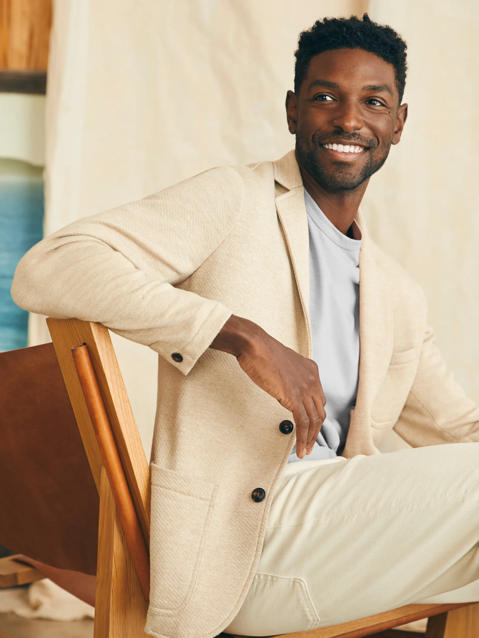 Faherty Brand Blazers*Inlet Knit Blazer (Short) -