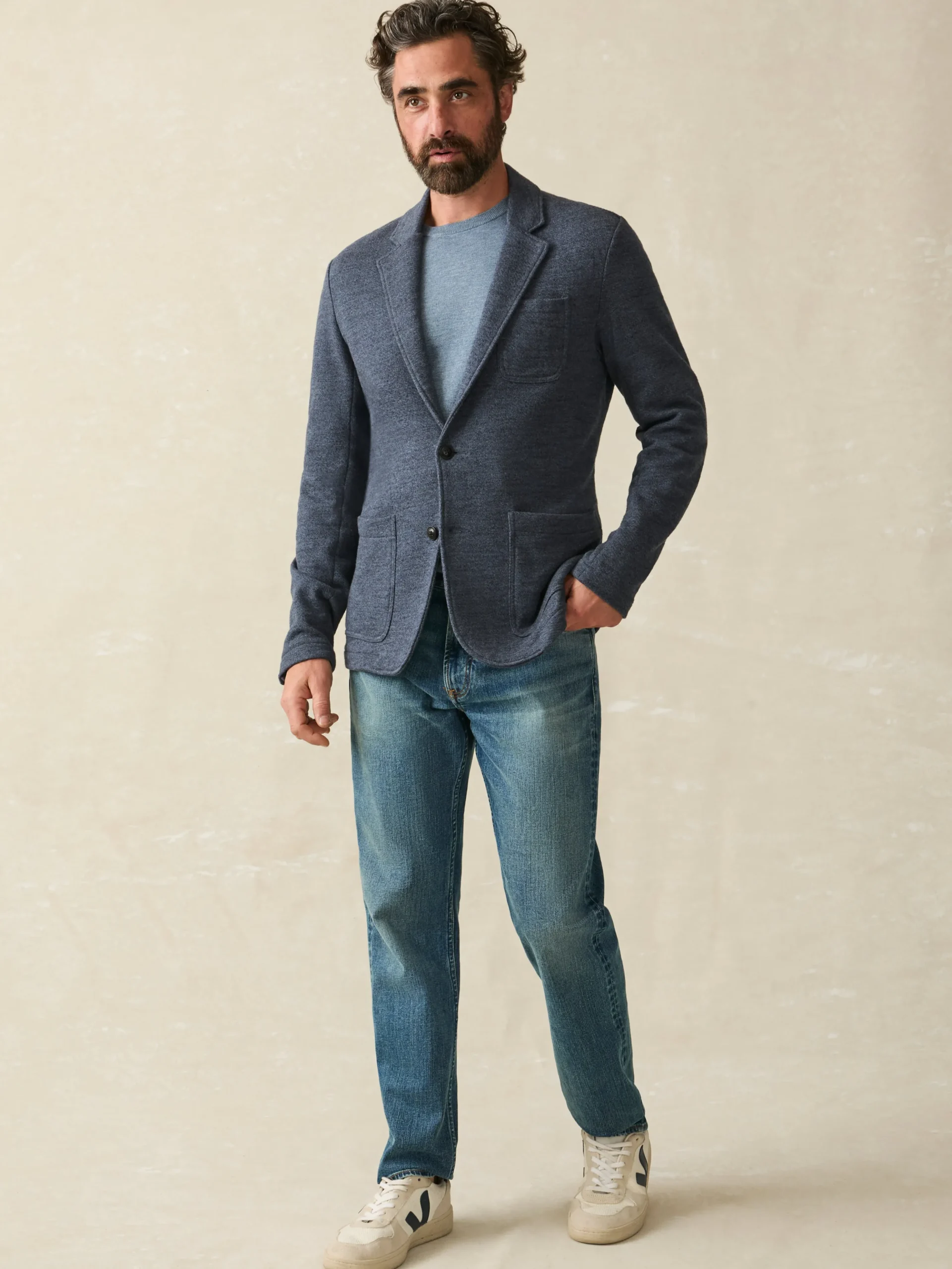 Faherty Brand Blazers*Inlet Knit Blazer (Short) -