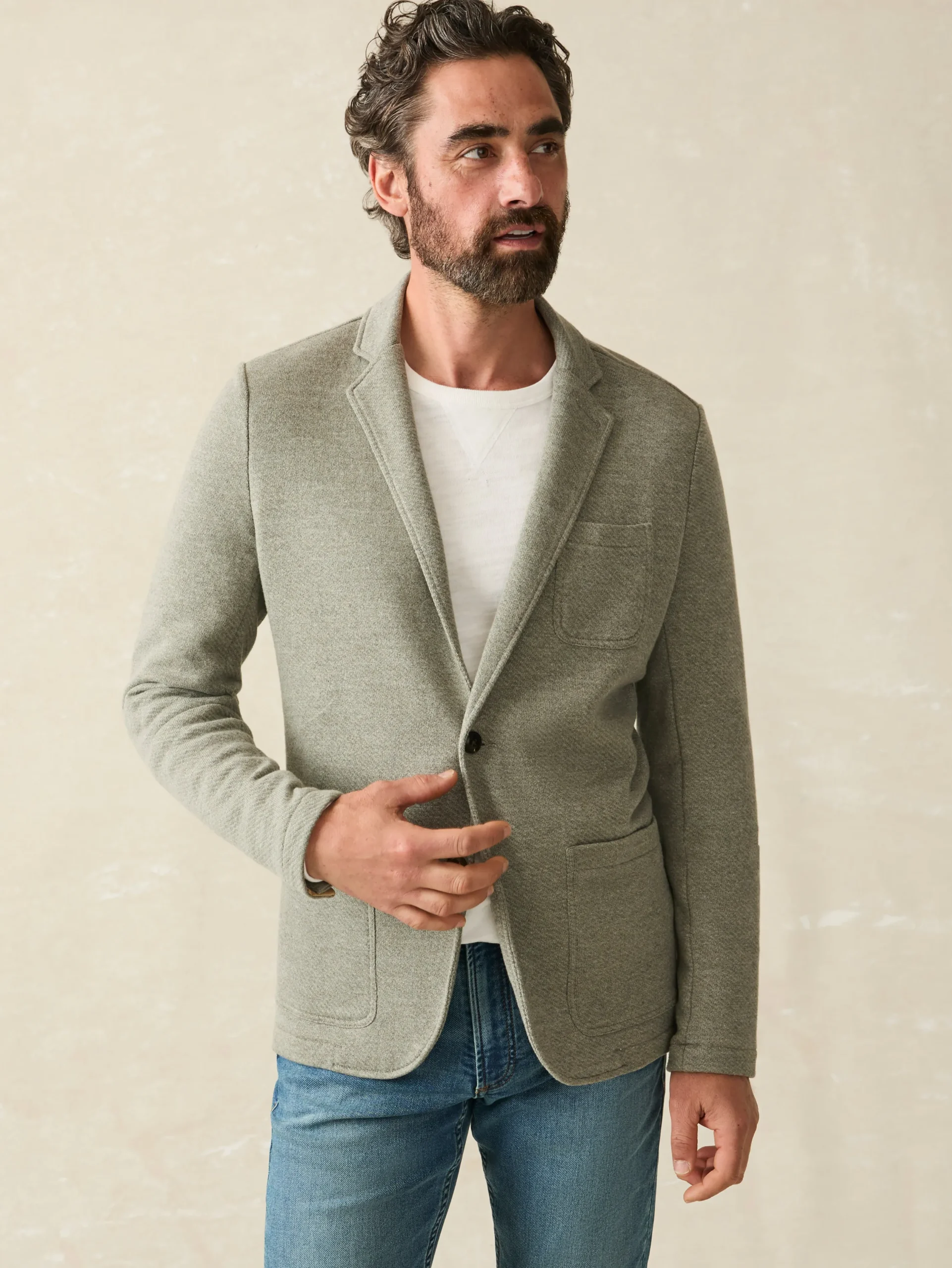 Faherty Brand Blazers*Inlet Knit Blazer (Tall) -