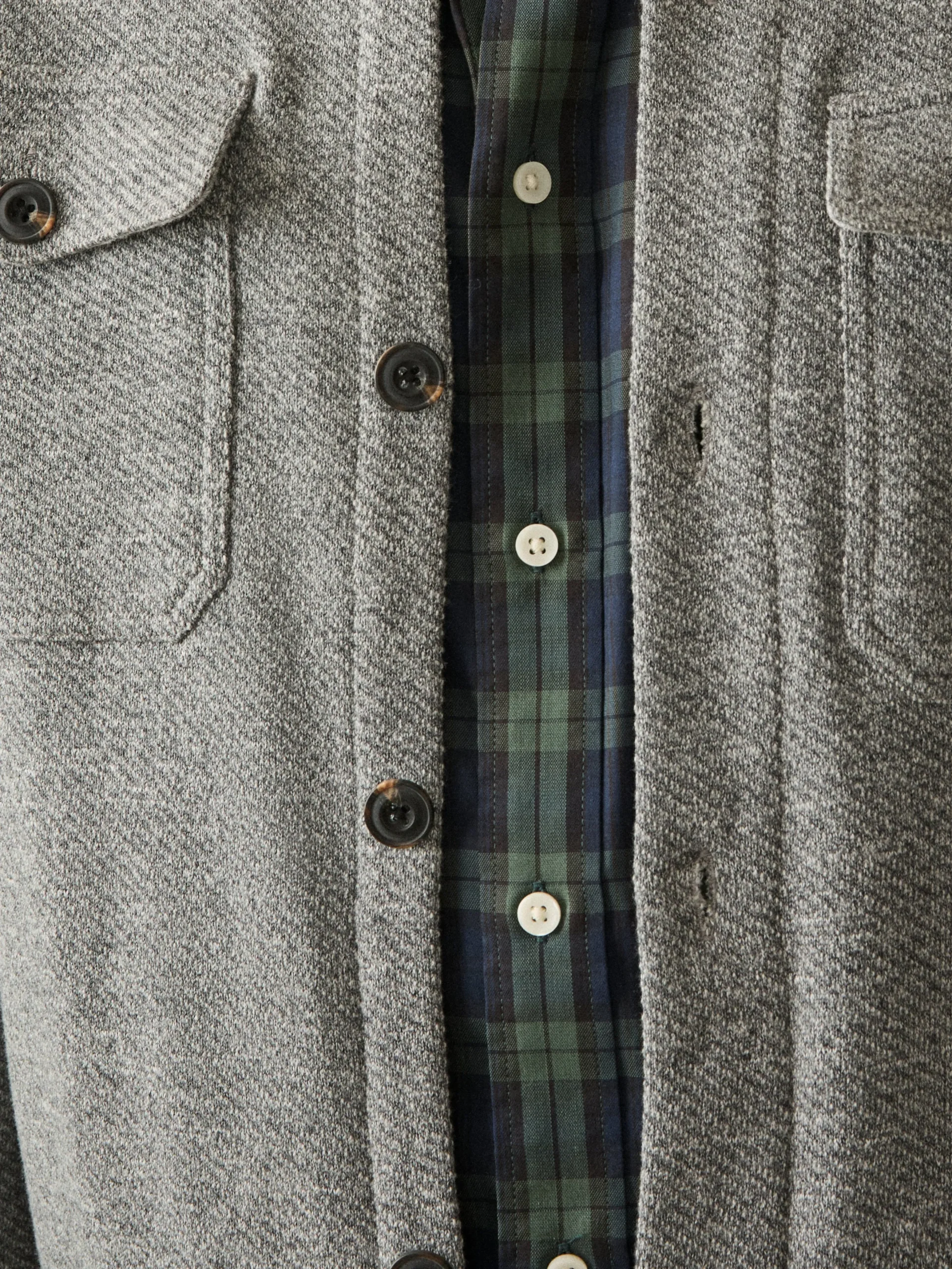 Faherty Brand Jackets & Vests*Inlet Knit CPO -