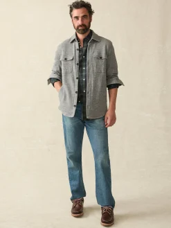 Faherty Brand Jackets & Vests*Inlet Knit CPO -