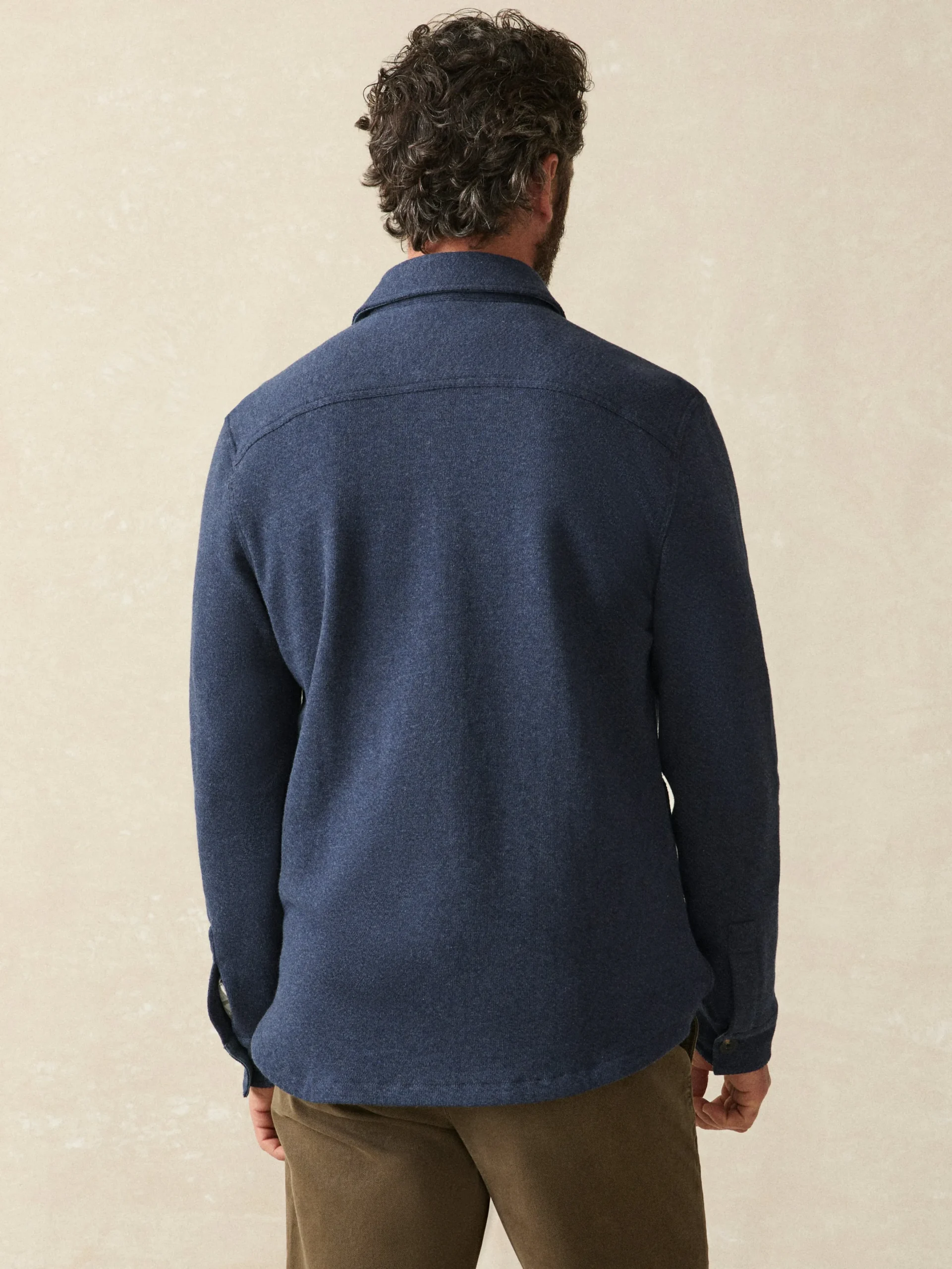 Faherty Brand Jackets & Vests*Inlet Knit CPO -
