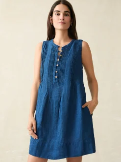 Women Faherty Brand Dresses*Isha Basketweave Dress -