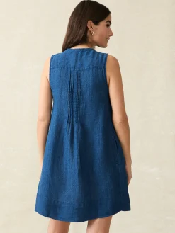 Women Faherty Brand Dresses*Isha Basketweave Dress -