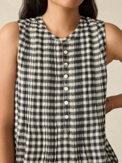 Women Faherty Brand Dresses*Isha Gingham Dress -