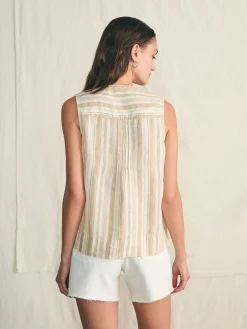 Women Faherty Brand Shirts & Tops*Isha Top -