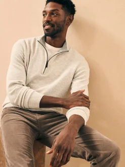 Faherty Brand Sweaters*Jackson Quarter Zip Sweater -