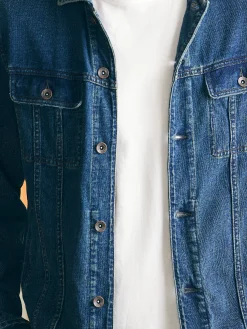Faherty Brand Jackets & Vests*Jersey Trucker Jacket -