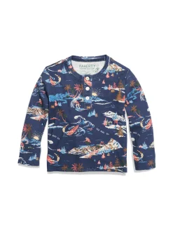Kids Faherty Brand Kids*Kids Cloud Cotton Pajama Set -
