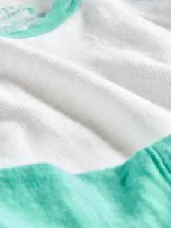 Kids Faherty Brand Kids*Kids Slub Baseball Tee -