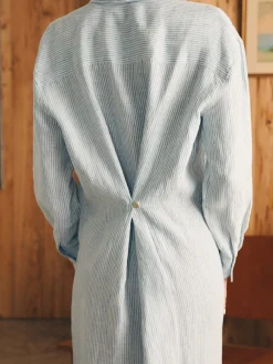 Women Faherty Brand Dresses*Laguna Linen Midi Dress -